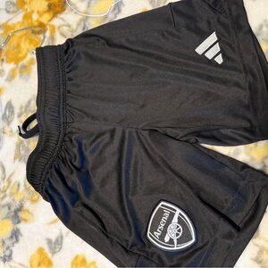 Adidas Black Arsenal Boys Shorts